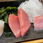 すし処 米泉 - 刺身（中とろ等）