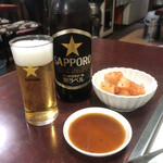 Yakiniku Horumon Jikon - いつかのビールとお通し