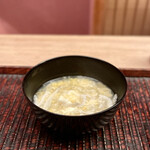 緒方 - 白魚出汁 玉子とじ