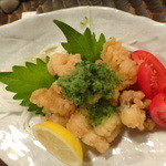 晴れ家 - 鱧の天麩羅