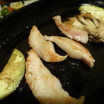 晴れ家 - 豚トロと茄子は合います