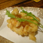 晴れ家 - コーンの天麩羅　甘くて美味しいです