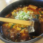 平良久亭 - マーボメン辛め