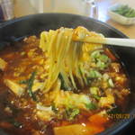 平良久亭 - 細めんです