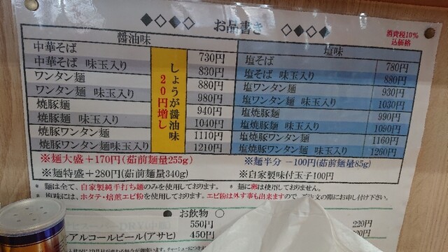 メニュー写真 とら食堂 松戸分店 松飛台 ラーメン 食べログ