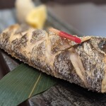 旬魚菜 しら川 - 太刀魚塩焼き