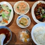 台湾料理台北館 - Ｃ定食　ボリュミナス