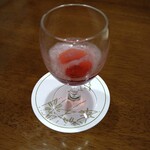 ゆふいん　泰葉 - 食前酒。