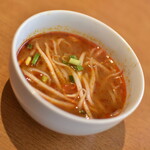 勝どきのタイ王国食堂 ソイナナ - ミニトムヤムラーメン（１２０円）２０２１年４月