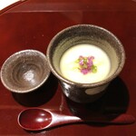 おみ乃 - ホワイトアスパラガスのすり流し