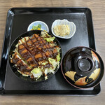 角屋食堂 - 味噌カツ丼@650