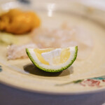 うを徳 - "酢橘（すだち）"