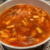 ホテルオークラ 中国料理「桃花林」 日本橋室町賓館 - 酸味と辛味つゆそば @2,200円