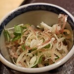 馳走 啐啄一十  - 口直しの茗荷、サラダ的に