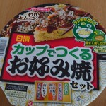 Megadon Kiho Te To Miyaten - カップでつくるお好み焼きセット100円