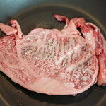 河の家 - 2021.4 牛切り落とし（100g 550円）