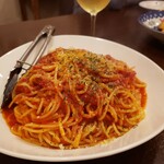 石窯イタリアン チーナ邸 - トマトスパゲッティ