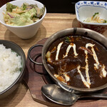 Aburigyuutamman - 牛たんシチュー定食