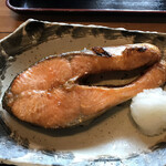 武屋食堂 - 銀鮭の塩焼き