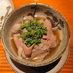 いち太 - 松阪牛のロースと筍の炊き合わせ