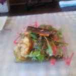 レストラン アオイ - サンマの燻製のサラダ