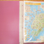 お食事処 灘や - メニューの最初のページは観光地図でした。