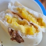 桟歩道 - 「かぼちゃぱん」割ったところです(9/29UP)