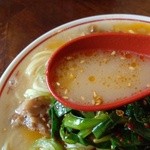 中華そば 高安 - マイルドで旨～い！鶏ガラ豚骨スープ～♪(^o^)丿