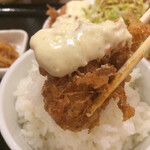 わ楽 - チキン南蛮  オンザライス  