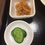 わ楽 - 切り干し大根の煮物、お新香