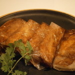 レンゲ - 24年9月　北里八雲牛　カイノミの紙包み揚げ