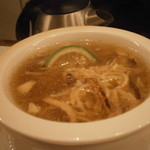 レンゲ - 24年9月　松茸ラーメン　天然鯛のスープで