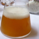 ウシマル - ＜2012年9月＞スガハラの富士山グラスで「山伏 壱 saison one」をいただきます♪