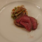 アル・ケッチァーノ - 羊のローストとアルケ風“山形のだし”(2017.07)