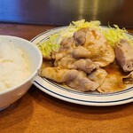 カレーの南海 - しょうが焼きライス　900円