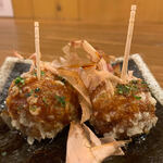 Takoyaki tempura (2 pieces)