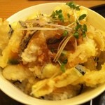 蕎麦しずく - 野菜天丼ミニ