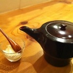 蕎麦しずく - そば湯