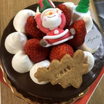 アンジェル洋菓子店 - クリスマスＶｅｒ．生チョコケーキ可愛いすぎ