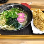 はなちゃんうどん  - ごぼう天うどん４８０円