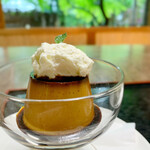 去来庵 - 自家製プリン