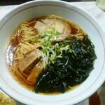 中華料理 百菜 - わかめシナチクチャーシューおネギ