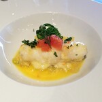 TERROIR Kawabata - 根室産鱈のポーピエット　春キャベツのアンブーレ