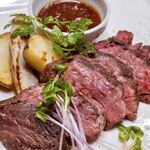 グランビア - 牛ハラミの鉄板焼き