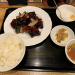 中華料理 雅 - 黒酢酢豚定食