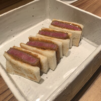 焼肉うしごろ 横浜店 - 牛ヒレカツサンド