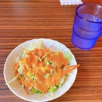 フィッシュテール - セットのサラダ