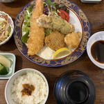 和さび - プレミアムフライ定食