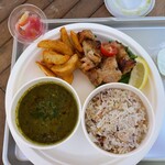 ザ ユニット テイクアウェイ - 料理写真:インドカレー＆BBQセット