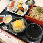 ふじもり - 鮨・そばセット